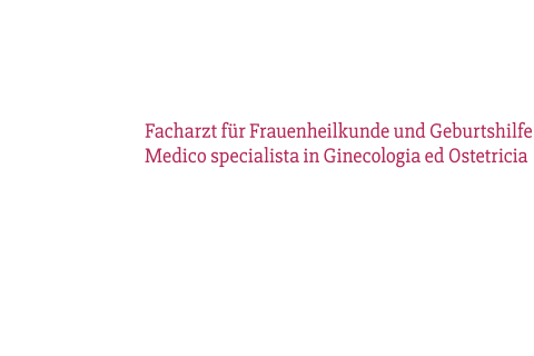 Logo Dr Hannes Peer Frauenheilkunde und Geburtshilfe Ginecologia ed ostetricia